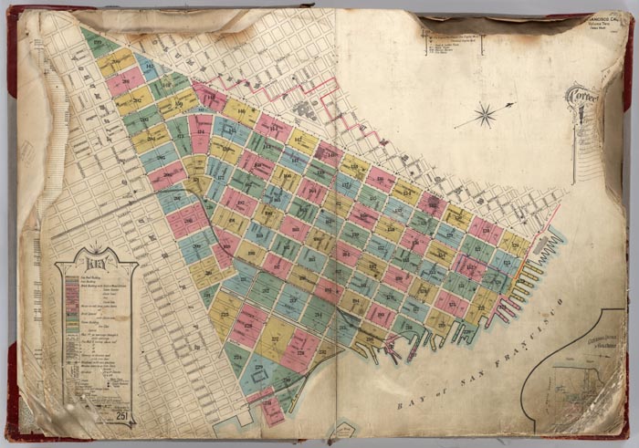 Sanborn Maps San Francisco David Rumsey Historical Map Collection | Pre-Earthquake San Francisco 1905  Sanborn Insurance Atlas