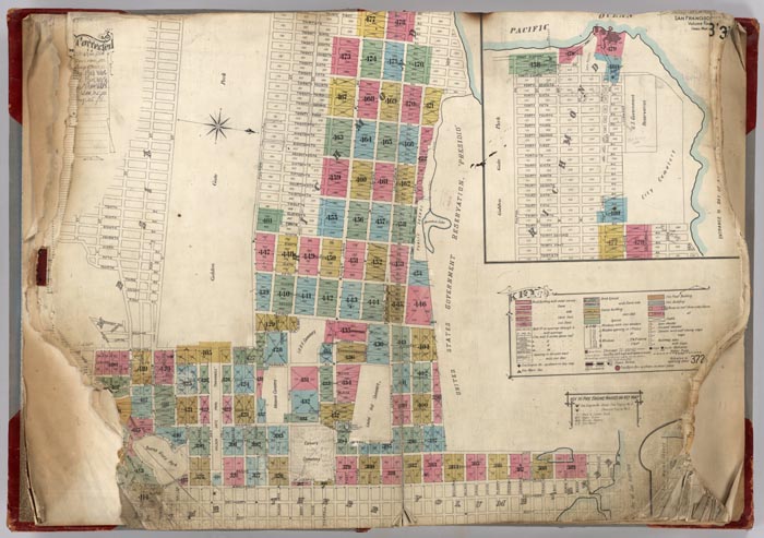 Sanborn Maps San Francisco David Rumsey Historical Map Collection | Pre-Earthquake San Francisco 1905  Sanborn Insurance Atlas