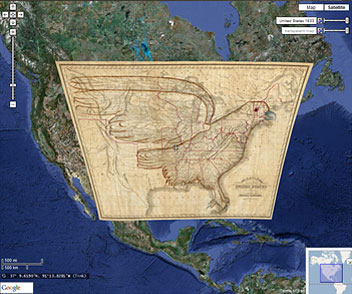 Satellite Maps From The Past David Rumsey Historical Map Collection | Google Maps